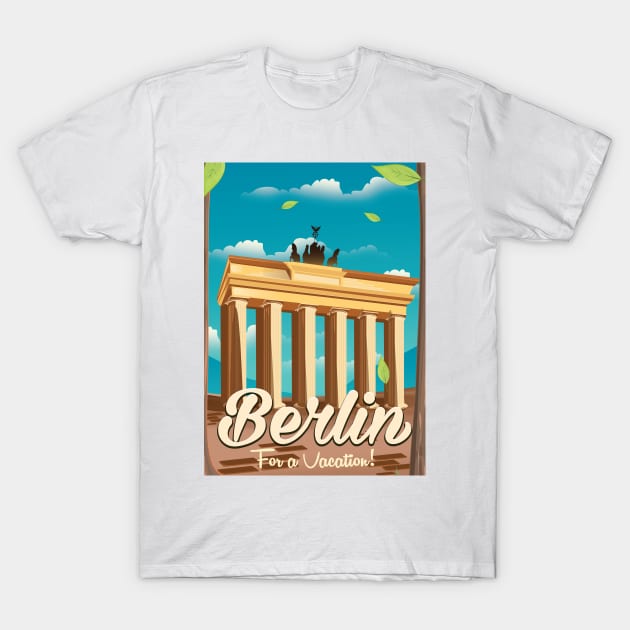 Berlin Brandenberg gate T-Shirt by nickemporium1